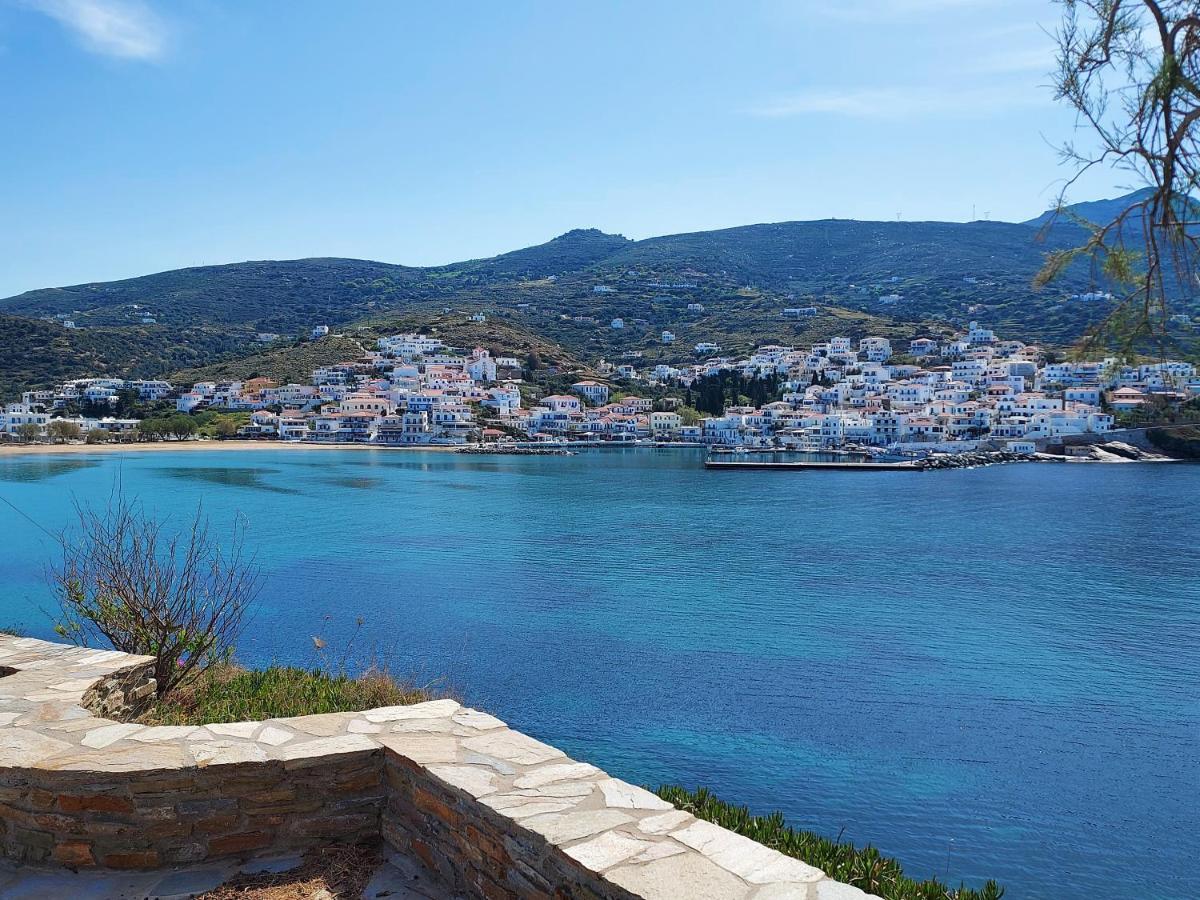 Villa Arni Andros - Βίλα Αρνη Batsíon Exterior foto