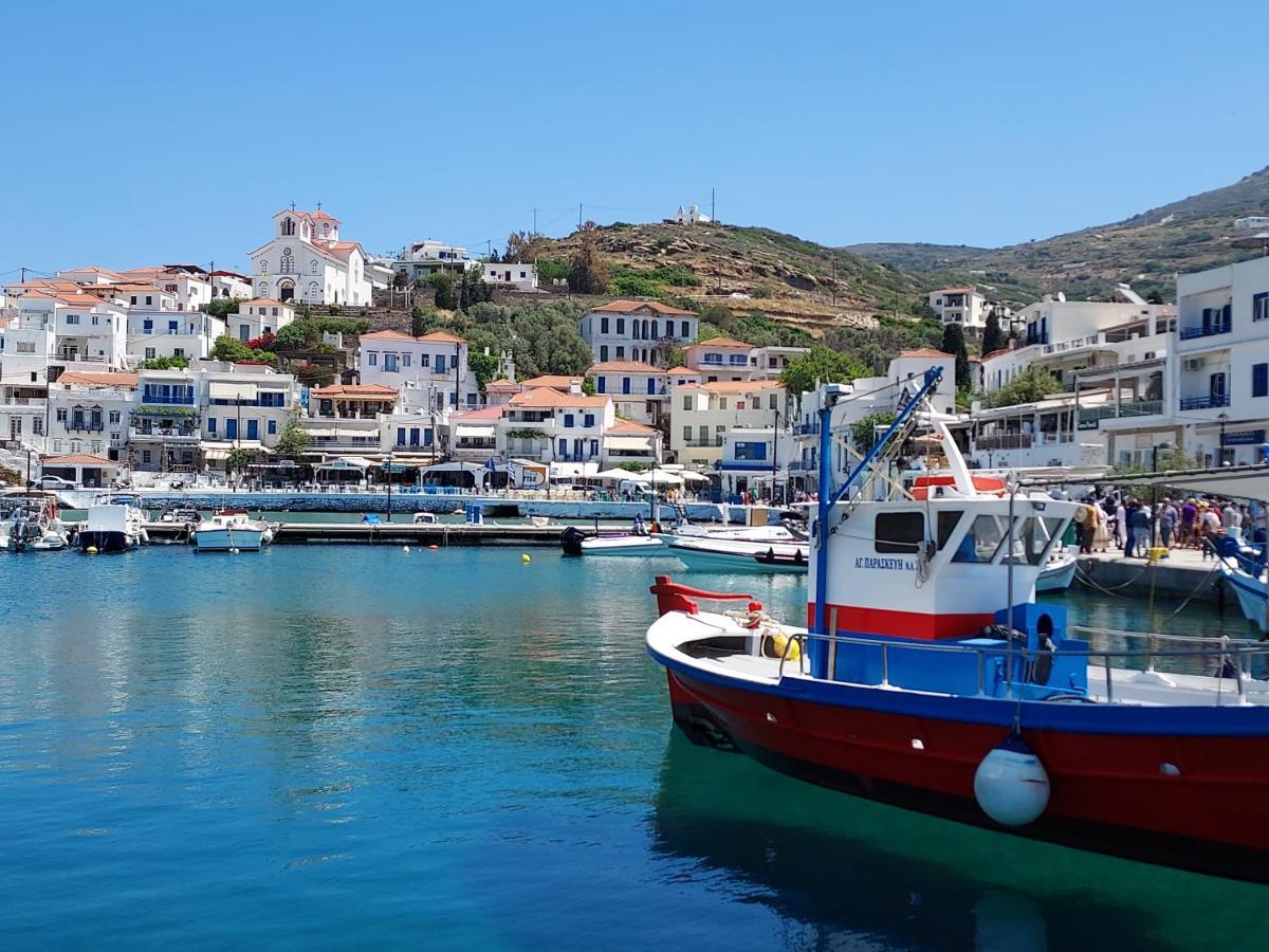 Villa Arni Andros - Βίλα Αρνη Batsíon Exterior foto